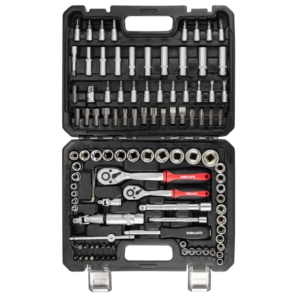 Набор инструментов 108 пр. 1/4''3/8''(6гр.)(4-22мм)