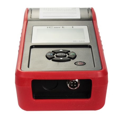 Тестер аккумуляторных батарей (АКБ) 12/24V iCartool IC-500