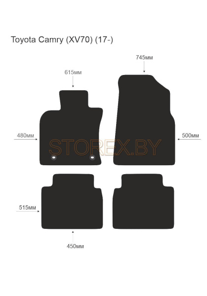 Toyota Camry (XV70) (17-) copy