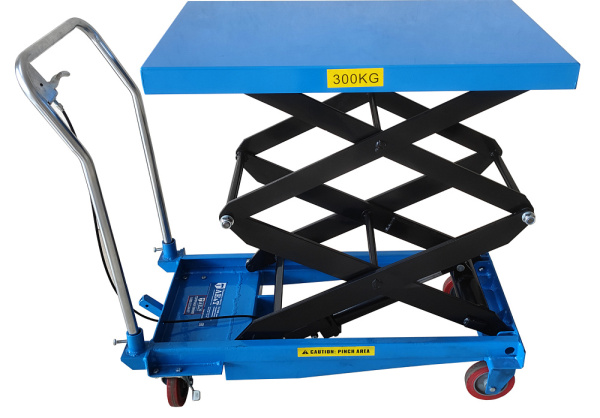 Тележка гидравлическая платформенная 300 кг AE&T TLF-S30