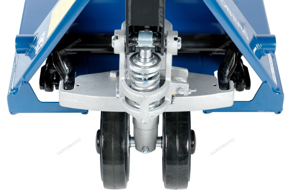 Тележка складская гидравлическая с резиновыми колесами 3 т NORDBERG N3902-30R