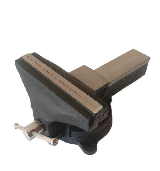 Тиски стальные поворотные с наковальней 10''-250мм