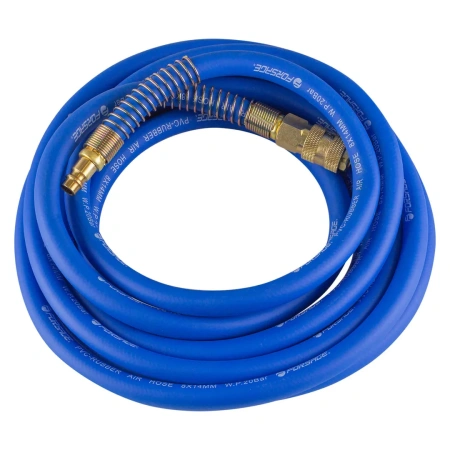 Шланг резиновый воздушный армированный с фитингами 8мм x 14мм x 5м