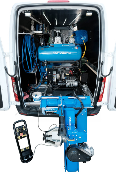 Станок шиномонтажный мобильный для грузовых авто NORDBERG 46TRKM