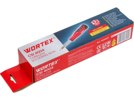 Аккум. паяльник WORTEX CSI 4004 в кор. 4B, 440 C