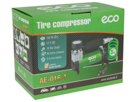 Компрессор автомобильный ECO AE-016-1