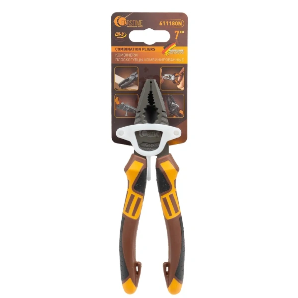 Плоскогубцы комбинированные 7''(180мм)
