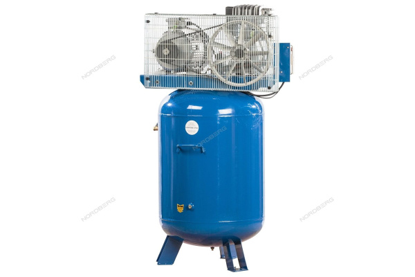 Компрессор поршневой с ременным приводом вертикальный, объем 300 л NORDBERG ECO NCEV300/810