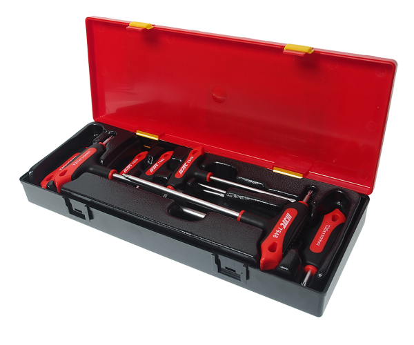 Набор ключей TORX Т-образных JTC K6074 (Т10Н-Т40Н, 7 предметов)