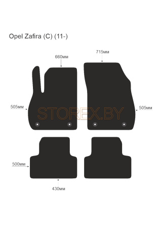 Opel Zafira (C) (11-) copy