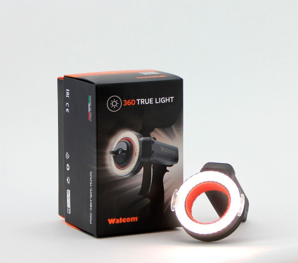 Светодиодный фонарик для крепления на краскопульт WALCOM TRUE LIGHT 60172