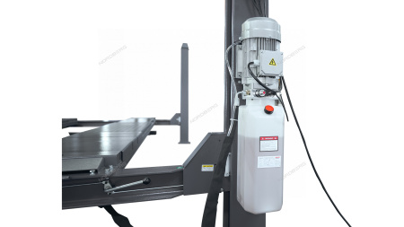 Подъемник четырехстоечный NORDBERG 4450_MG(M), 5 т, c ручной траверсой 3 т N433, для сход-развала, механическое снятие