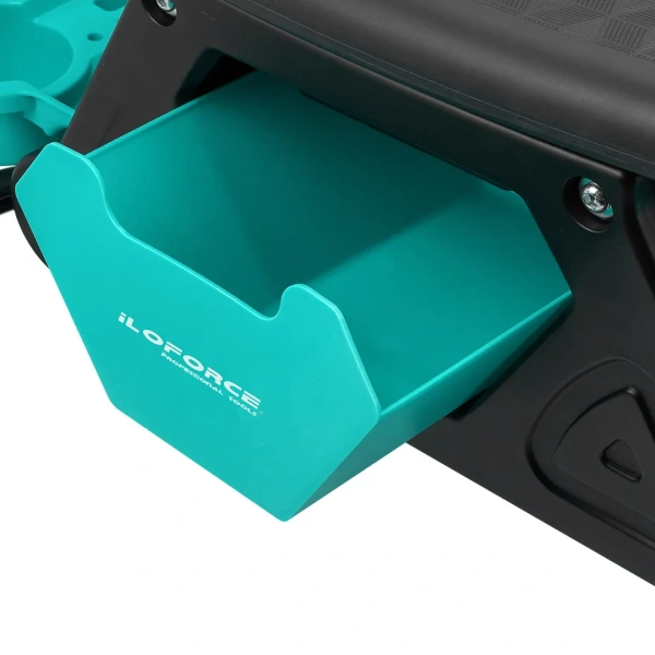 Стул пластиковый передвижной с выдвижным ящиком и пластиковыми ложементами (г/п 130кг, сиденье 450х250мм, ящик 225х210х125мм, ложемент 260х250х50мм)