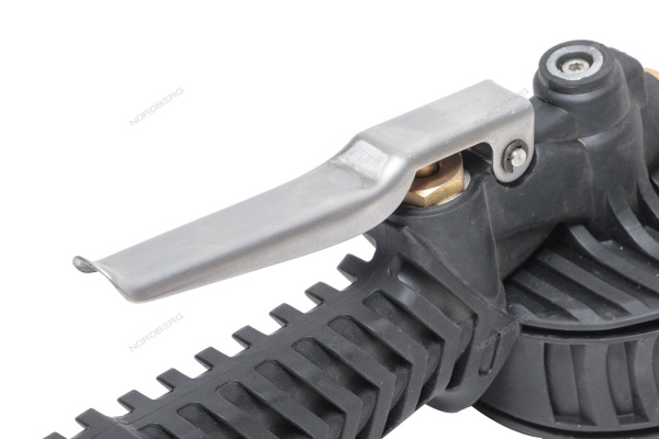 Пистолет профессиональный цифровой обрезиненный для подкачки шин колес NORDBERG Ti8D