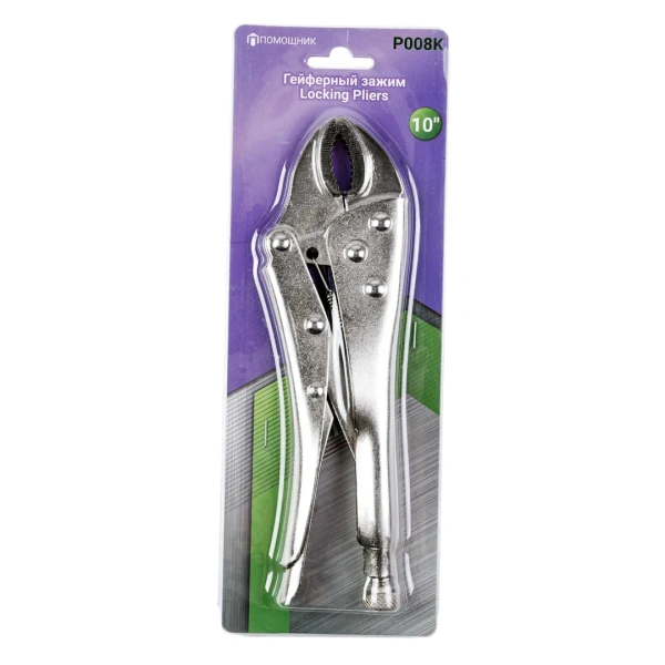 Зажим гейферный 10''-250мм, в блистере