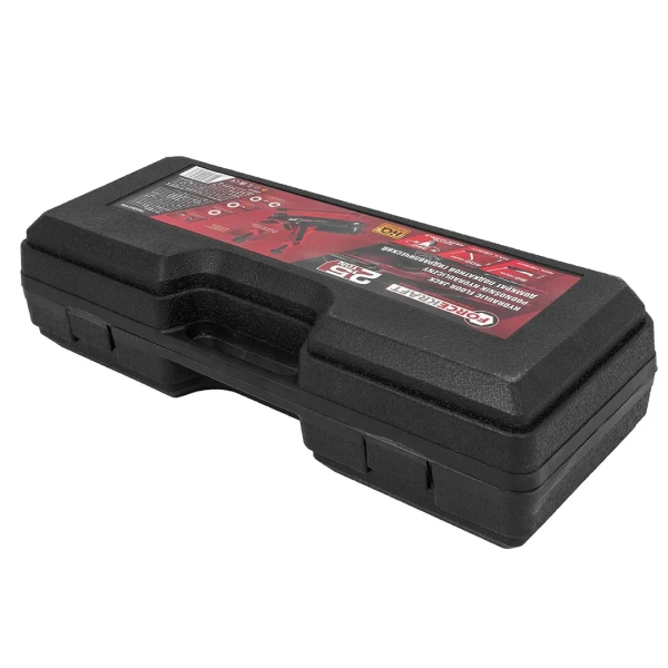 Домкрат подкатной гидравлический 2.5т (h min 90мм, h max 400мм) в кейсе