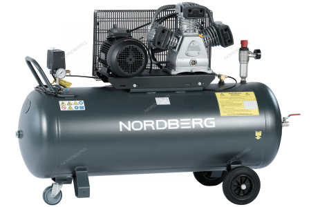 Компрессор воздушный поршневой NORDBERG NCP200/580, 580 л/мин, 200 л/бак, 380В