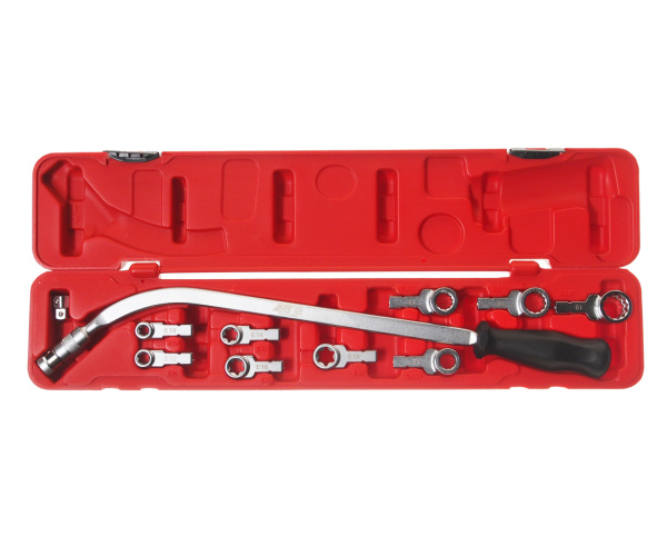 Набор инструментов для натяжения и замены поликлинового ремня универсальный JTC 4515