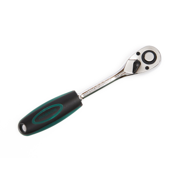 Трещотка ROSSVIK R7212 (1/2", 72 зуба, мягкая ручка)