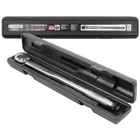 Ключ динамометрический щелчкового типа 40-210Нм, 1/2''(Тайвань),в пластиковом футляре