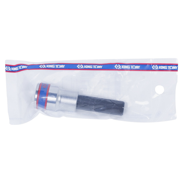 Насадка (бита) торцевая 1/2";, HEX, 12 мм, L = 80 мм KING TONY 403512