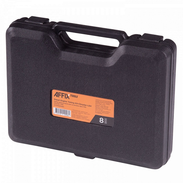Набор фиксаторов для установки фаз ГРМ AFFIX AF10322008C, Chrysler CRD, кейс, 8 предметов
