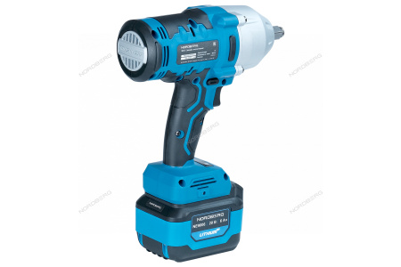 Гайковерт аккумуляторный NORDBERG NE810K ( 1/2", 20В, 1000Нм)