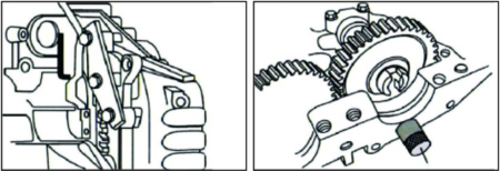 Набор приспособлений для фиксации коленвала и распредвала JTC 4434 (VOLVO 1.6, 1.9, 2.0, 2.4L дизель)