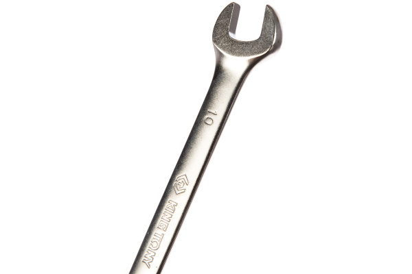 Ключ трещоточный комбинированный с флажковым переключением 10 мм KING TONY 373210M