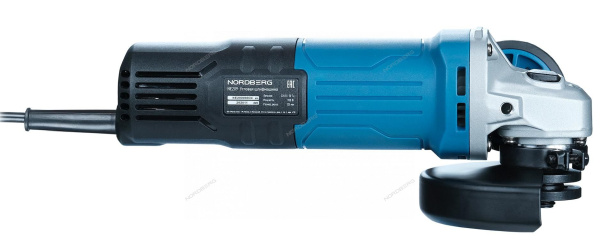 Угловая шлифовальная машина Nordberg NE209 Ø диска 125 мм, 900 Вт