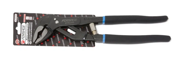 Пассатижи переставные сантехнические самозажимные ''узкий профиль''Cr-V 10''-250мм, на блистере