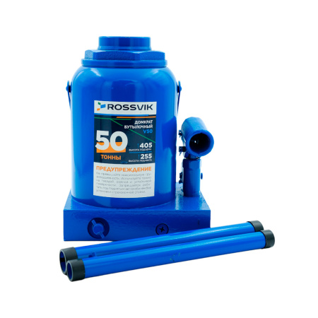 Домкрат бутылочный ROSSVIK V50 (г/п 50,0 т)
