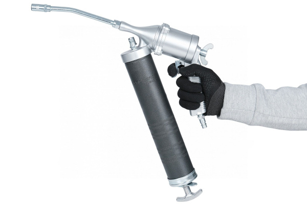 Шприц NORDBERG NO3401 плунжерный пневматический  для густой смазки, 400мл, с поворотом рукоятки