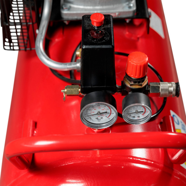 Компрессор ROSSVIK СБ4/С-100.LB30А (420 л/мин, 10 бар, ресивер 100 л, 220В/2,2 кВт, RAL3001)