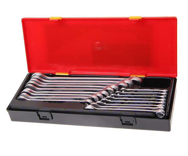 Набор ключей комбинированных JTC K6174 (6-24 мм, 17 предметов в кейсе)