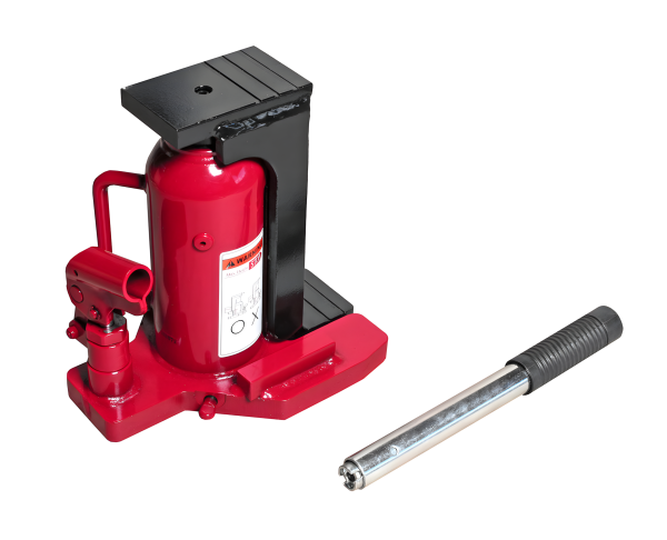 Домкрат бутылочный двухуровневый JTC TOE100 (10 т, 258-388 мм)