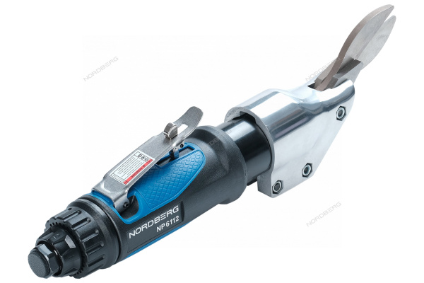 Пневмоножницы NORDBERG NP6112, 2200 ход/мин, сталь до 1,5 мм