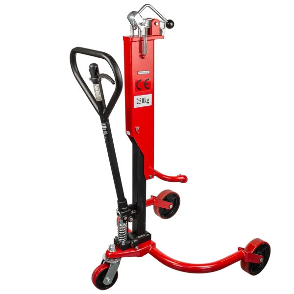 Тележка ручная гидравлическая для перекатывания бочек, 250кг (максимальный диаметрт бочки-600мм)