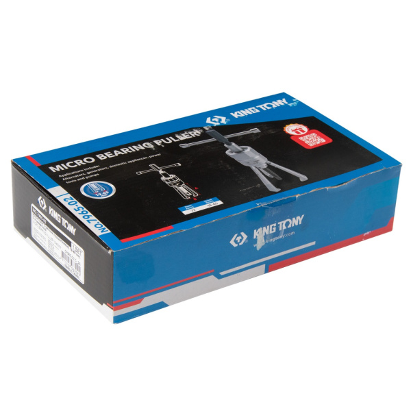 KING TONY 7965-02 Съемник подшипников, 19-45 мм, 3-х захватный