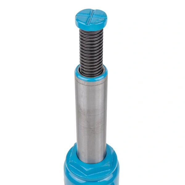 Домкрат бутылочный 10т с клапаном (h min 200мм, h max 385мм, ход штока-125мм, ход винта-60мм)