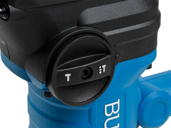 Перфоратор BULL BH 3202 в чем. 1500 Вт, 6,5 Дж, 32 мм, 2 реж. + 2 зуб., 3 сверла, SDS-plus