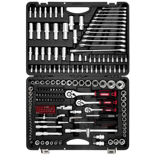 Набор инструментов 216пр. 1/4''3/8''1/2''(6гр.)(4-32мм)