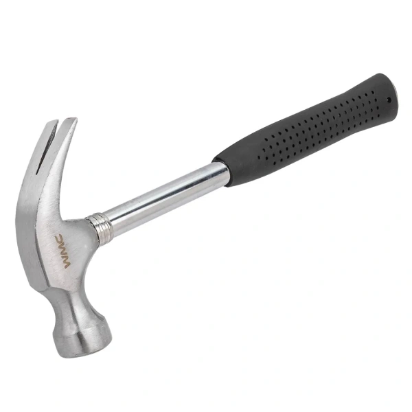 Молоток-гвоздодер с прорезиненной рукояткой 350гр. (L-250мм)