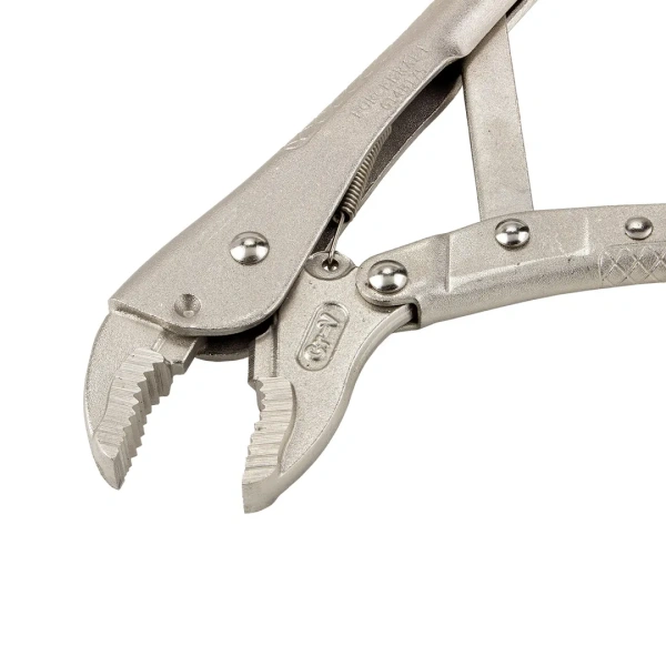 Зажим гейферный с ''овальными губками''''Profi''7''-175мм, в блистере