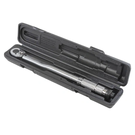 Ключ динамометрический щелчкового типа 19-110Нм, 3/8''(Тайвань),в пластиковом футляре