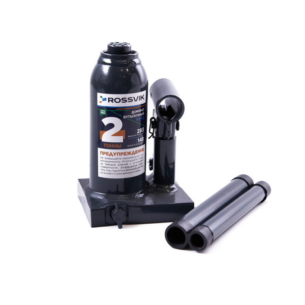 Домкрат бутылочный ROSSVIK PRO V002 (г/п 2,0 т)