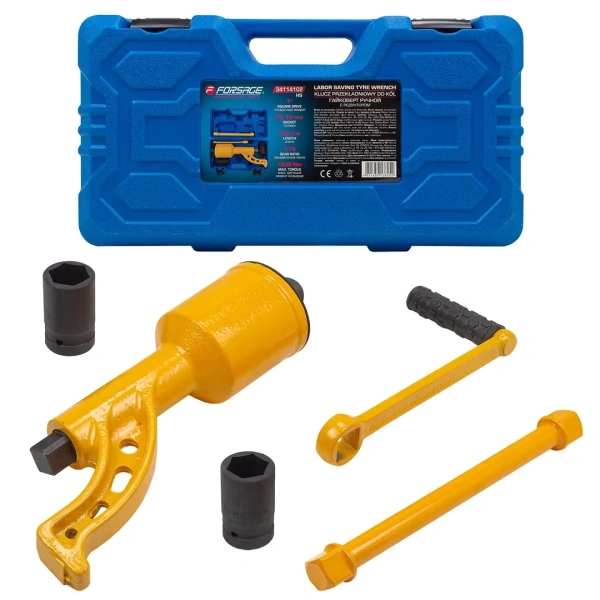 Гайковерт ручной с редуктором (Головки-32мм и 33мм, длина-330мм, передаточное число 1:78, 7500 Н/м)