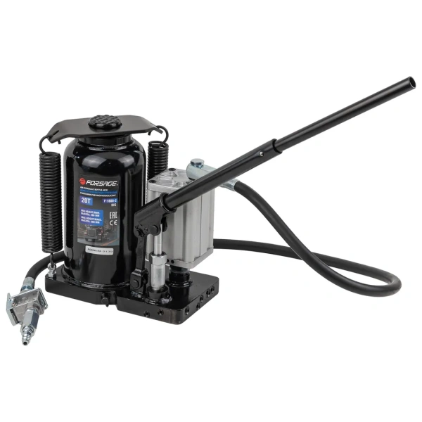 Домкрат пневмогидравлический 20т(высота подхвата - 260мм, высота подъема - 500мм)