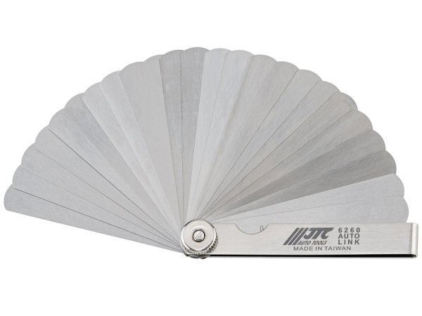 Набор щупов прямых JTC 6260 (24 шт., 0,04-0,15 мм)