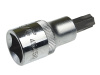 Бита-головка с отверстием JTC-45450 (1/2", TORX, T50Hх55 мм)